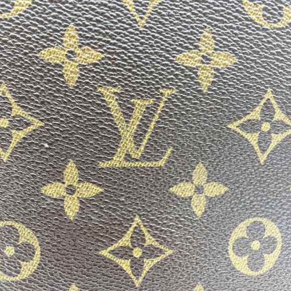 LOUIS VUITTON Brown Monogram Canvas Tote Bag - Picture 2 of 12